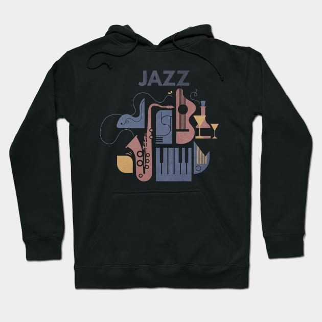 Jazz in the Gardens Hoodie by Jazz In The Gardens